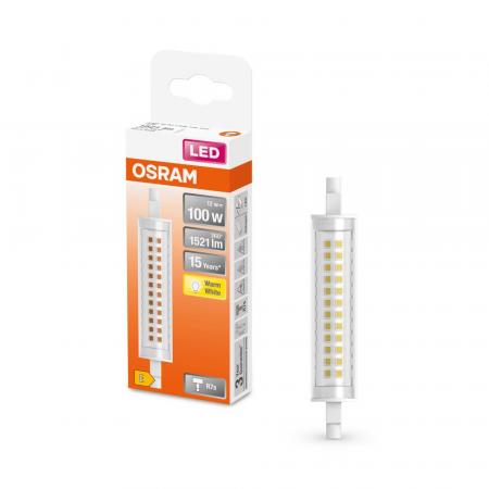 Osram R7s LED Slim LINE 118mm Stablampe 12W wie 100W warmweißes Licht